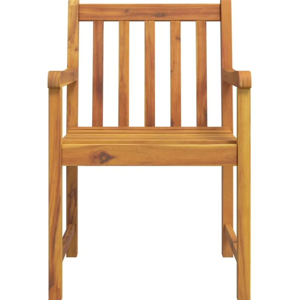 MAISON EXCLUSIVE - Chaises de jardin lot de 4 56x55,5x90 bois massif d'acacia