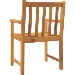 MAISON EXCLUSIVE - Chaises de jardin lot de 4 56x55,5x90 bois massif d'acacia