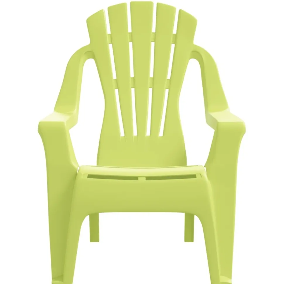 MAISON EXCLUSIVE - Chaises de jardin pour enfants lot de 2 vert 37x34x44 cm pp