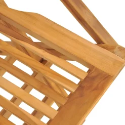 MAISON EXCLUSIVE - Chaises de jardin pliantes lot de 6 55x62x90cm bois massif teck