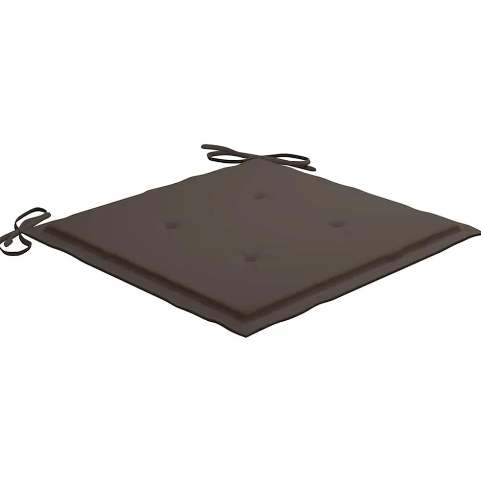 MAISON EXCLUSIVE - Chaises pliables de jardin avec coussins lot de 6 bois de teck