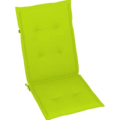 MAISON EXCLUSIVE - Chaises de jardin lot de 2 et coussins vert vif teck massif