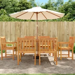 MAISON EXCLUSIVE - Chaises de jardin lot de 6 56x55,5x90 bois massif d'acacia