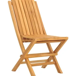 MAISON EXCLUSIVE - Chaises de jardin pliantes lot de 6 47x47x89cm bois massif teck