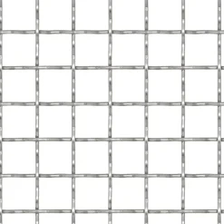 MAISON EXCLUSIVE - Clôture de jardin sertie acier inoxydable 100x85 cm 21x21x2,5mm