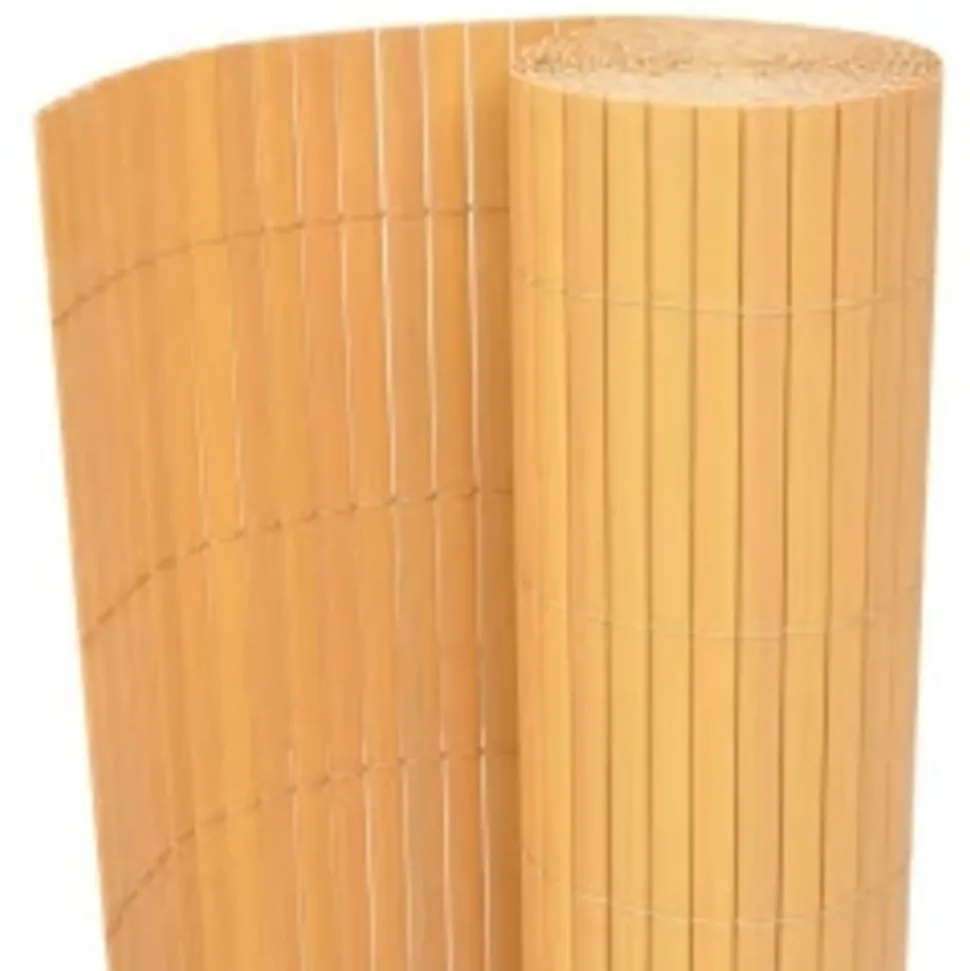 MAISON EXCLUSIVE - Clôture de jardin double face 110x300 cm jaune