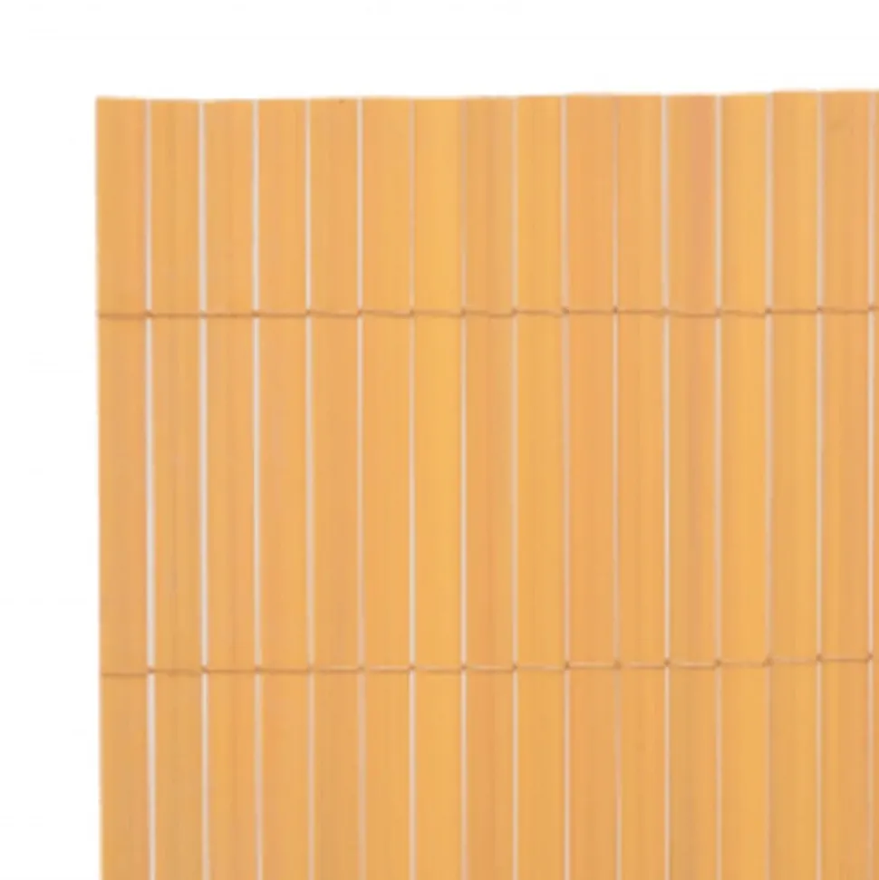 MAISON EXCLUSIVE - Clôture de jardin double face 110x300 cm jaune