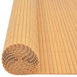 MAISON EXCLUSIVE - Clôture de jardin double face 90x400 cm jaune