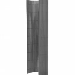 MAISON EXCLUSIVE - Clôture de jardin double face 110x300 cm gris