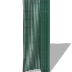 MAISON EXCLUSIVE - Clôture de jardin double face pvc 90 x 500 cm vert