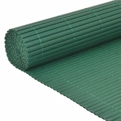 MAISON EXCLUSIVE - Clôture de jardin double face pvc 90 x 500 cm vert