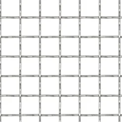 MAISON EXCLUSIVE - Clôture de jardin sertie acier inoxydable 100x85 cm 31x31x3 mm
