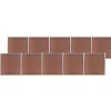 MAISON EXCLUSIVE - Clôture de jardin wpc 1737x186 cm marron
