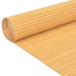 MAISON EXCLUSIVE - Clôture de jardin double face pvc 90 x 500 cm jaune