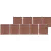MAISON EXCLUSIVE - Clôture de jardin wpc 1564x186 cm marron