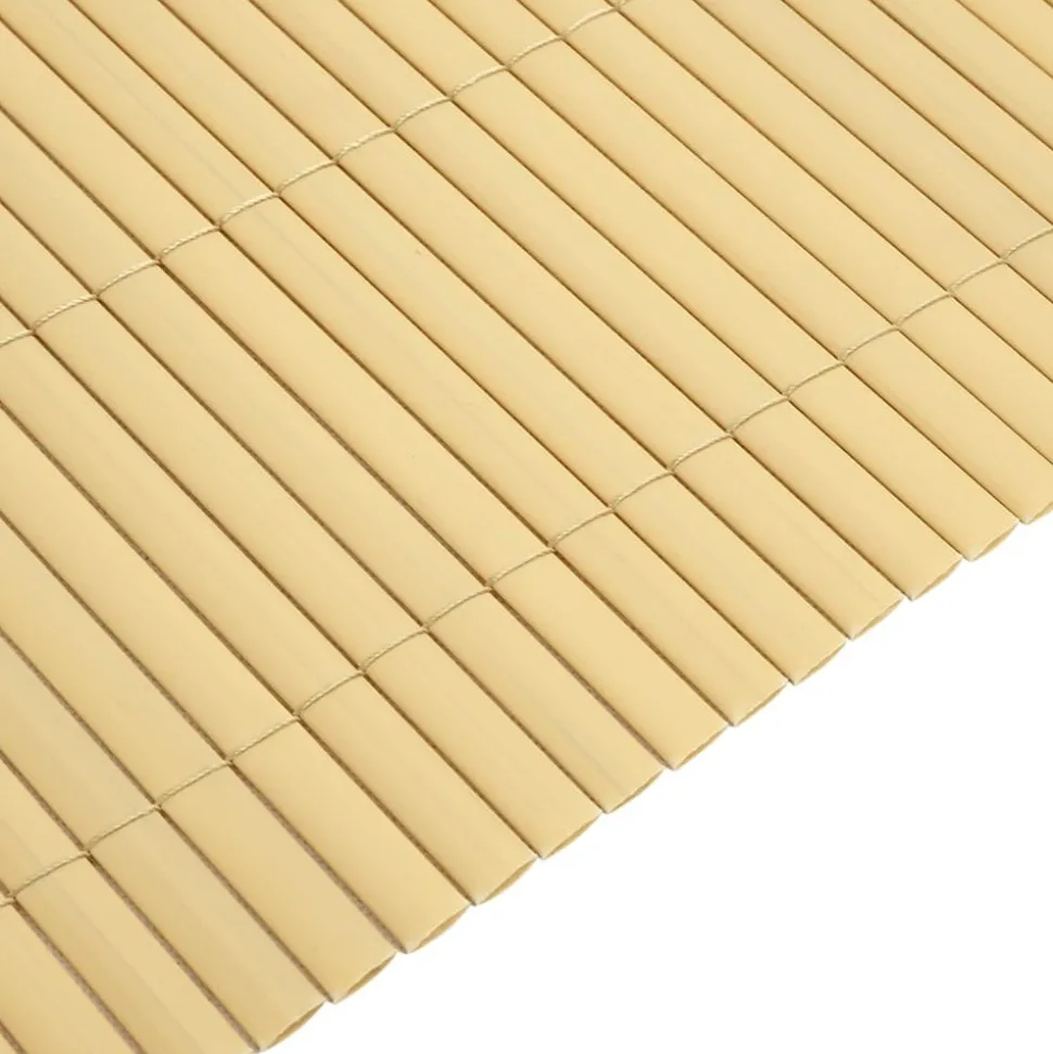 MAISON EXCLUSIVE - Clôture de jardin double face 110x400 cm jaune