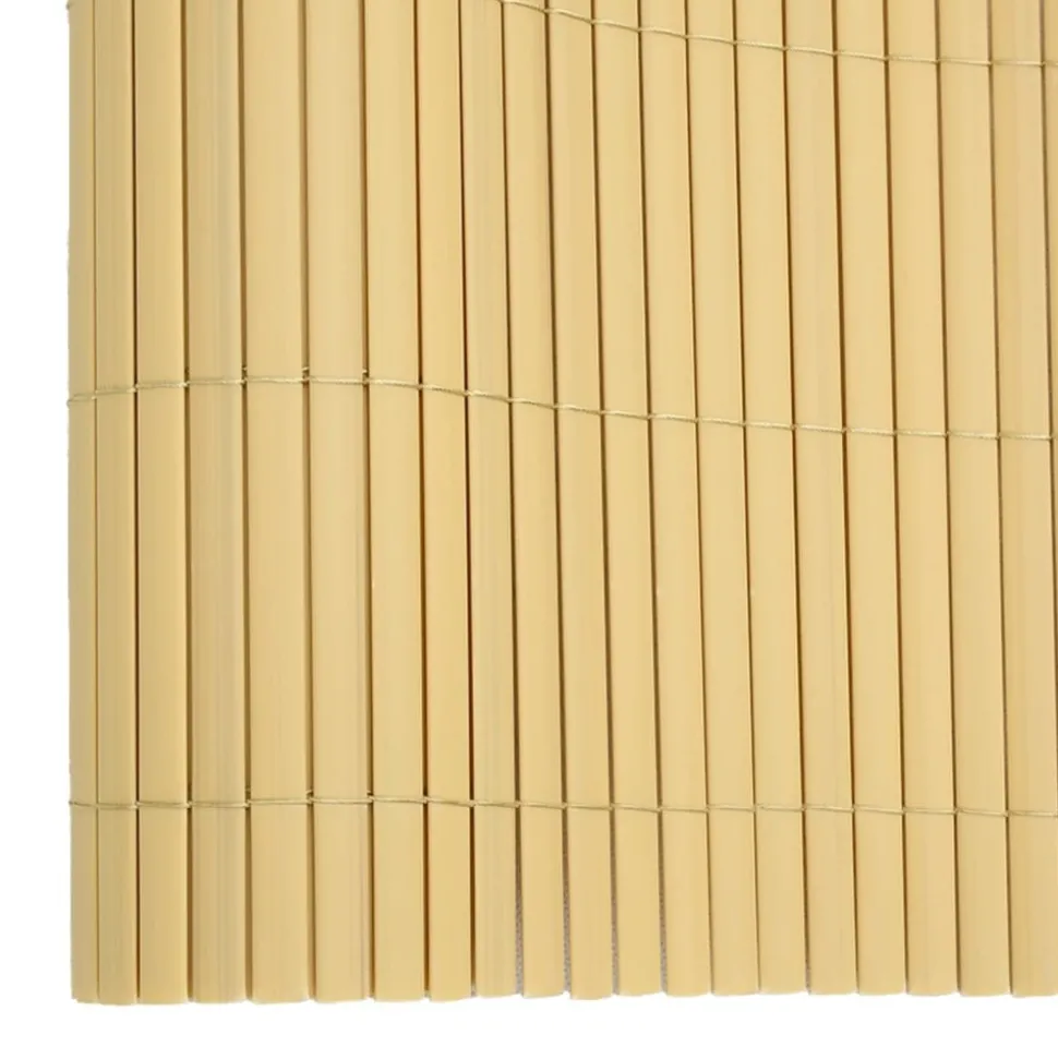 MAISON EXCLUSIVE - Clôture de jardin double face 110x400 cm jaune