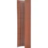 MAISON EXCLUSIVE - Clôture de jardin double face 90x400 cm marron