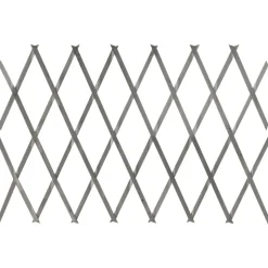 MAISON EXCLUSIVE - Clôture à treillis 5 pcs gris bois de sapin massif 180x60 cm