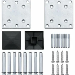 MAISON EXCLUSIVE - Clôture de jardin wpc 353x186 cm gris