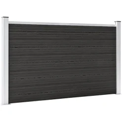 MAISON EXCLUSIVE - Clôture de jardin wpc 180x105 cm gris