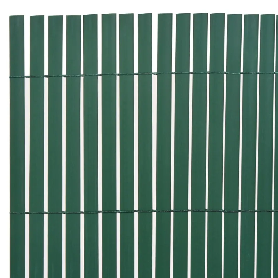 MAISON EXCLUSIVE - Clôture de jardin double face 110x500 cm vert