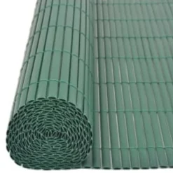 MAISON EXCLUSIVE - Clôture de jardin double face 90x400 cm vert