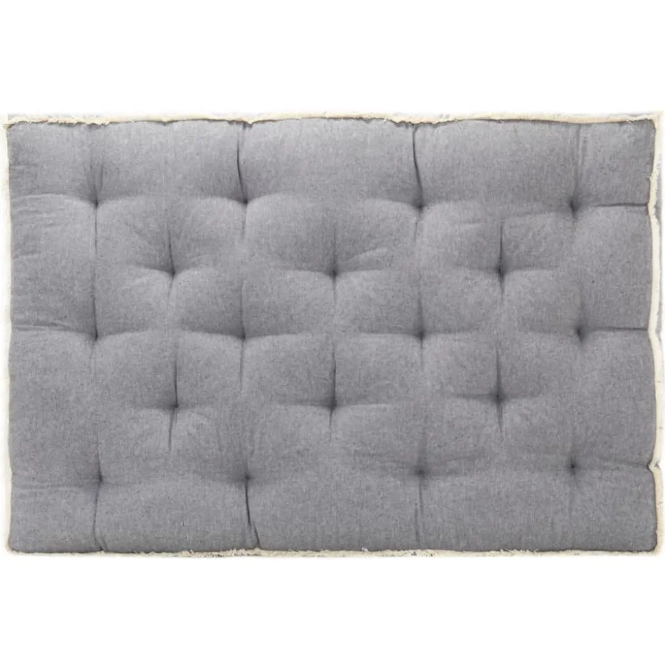 MAISON EXCLUSIVE - Coussin de canapé palette anthracite 120x80x10 cm