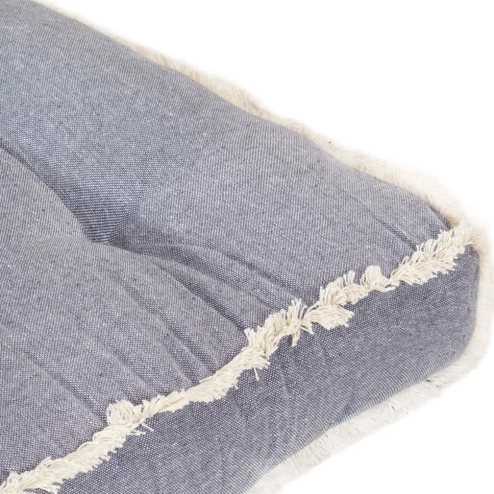 MAISON EXCLUSIVE - Coussin de canapé palette anthracite 120x80x10 cm