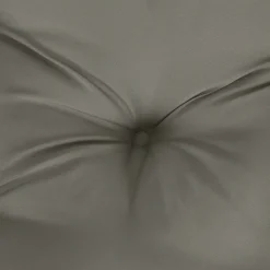 MAISON EXCLUSIVE - Coussins de chaise à dossier bas lot de 2 gris foncé mélangé