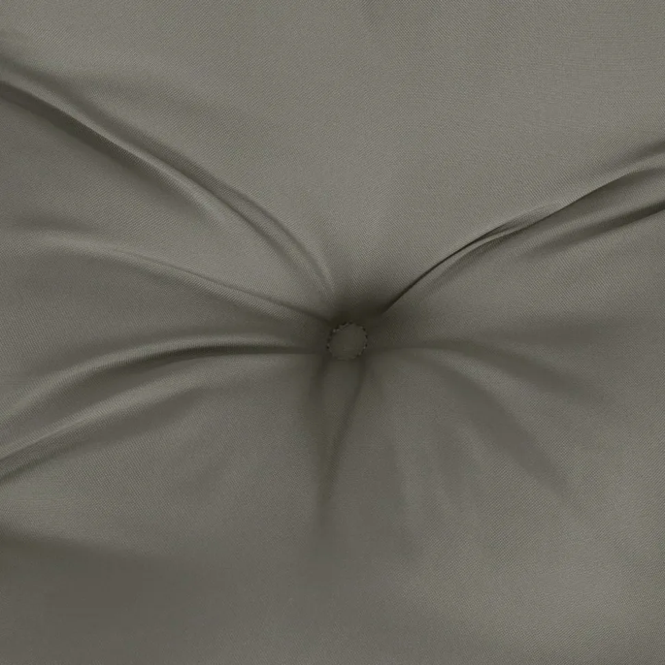 MAISON EXCLUSIVE - Coussins de chaise à dossier bas lot de 2 gris foncé mélangé