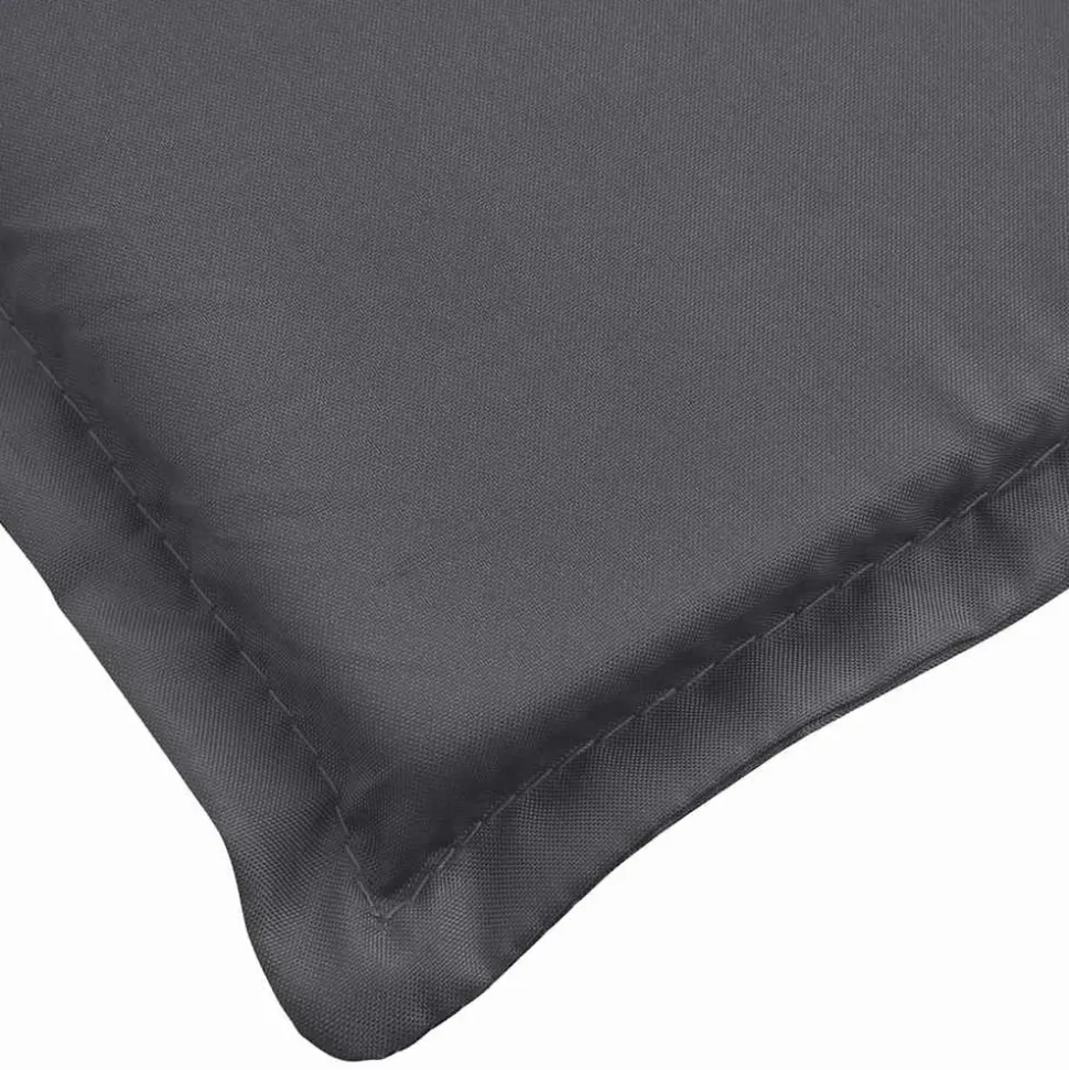 MAISON EXCLUSIVE - Coussin de chaise de terrasse anthracite (75+105)x50x4 cm