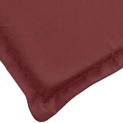 MAISON EXCLUSIVE - Coussin de chaise longue rouge bordeaux mélangé (75+105) x 50 x 4cm