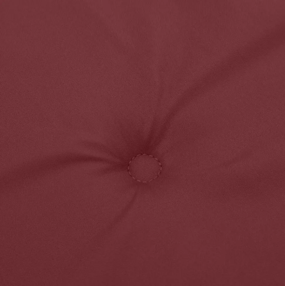 MAISON EXCLUSIVE - Coussin de chaise longue rouge bordeaux mélangé (75+105) x 50 x 4cm