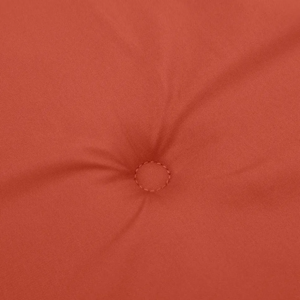 MAISON EXCLUSIVE - Coussin de chaise longue rouge mélangé (75+105) x 50 x 4 cm tissu