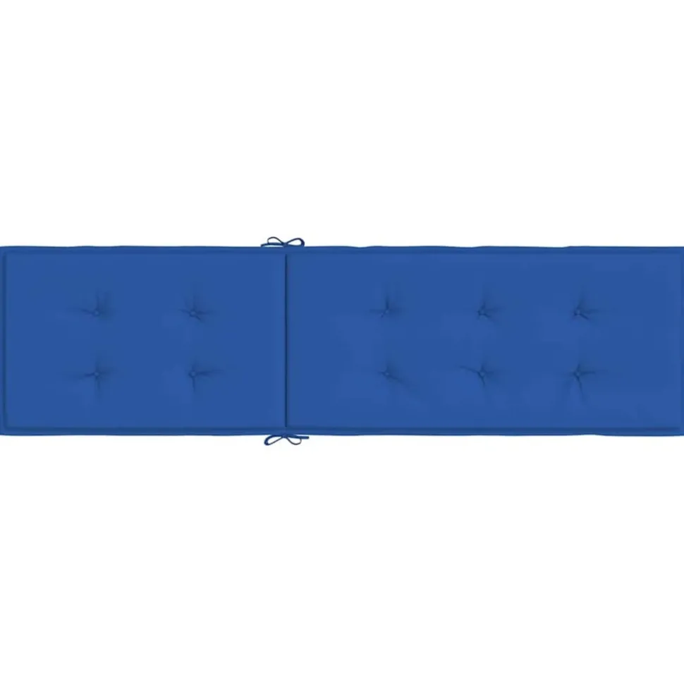 MAISON EXCLUSIVE - Coussin de chaise de terrasse bleu royal (75+105)x50x4 cm