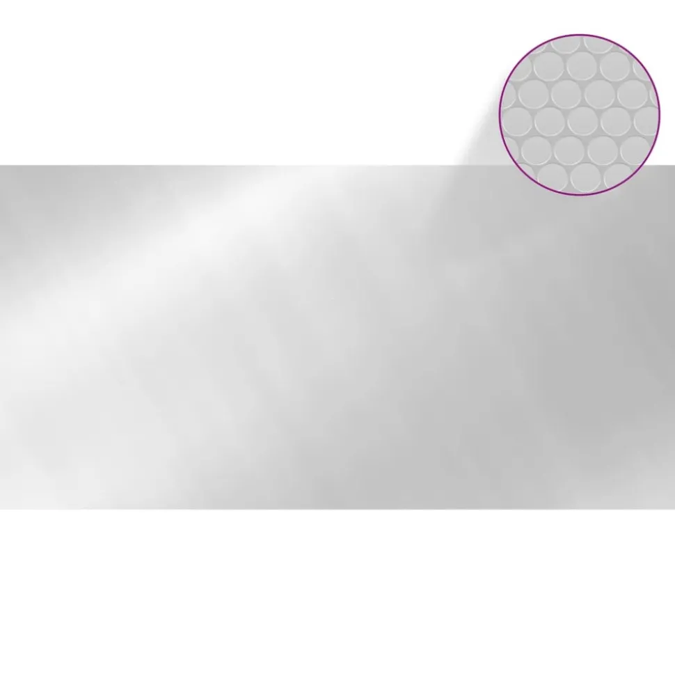 MAISON EXCLUSIVE - Couverture de piscine argenté 549x274 cm pe