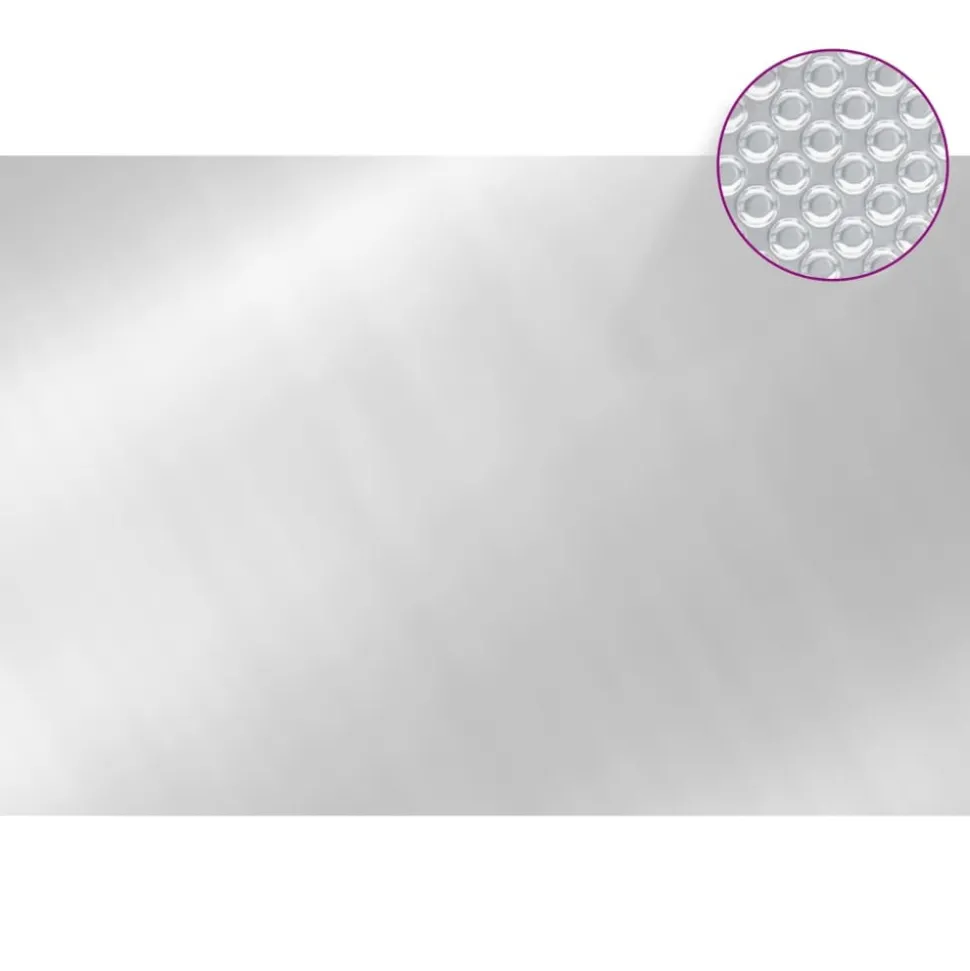 MAISON EXCLUSIVE - Couverture de piscine argenté 300x200 cm pe