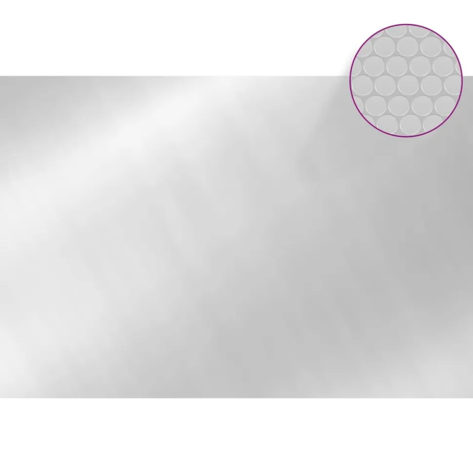 MAISON EXCLUSIVE - Couverture de piscine argenté 300x200 cm pe