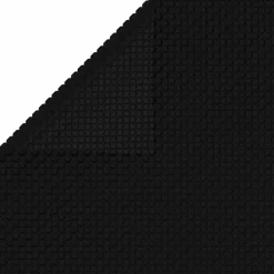 MAISON EXCLUSIVE - Couverture de piscine rectangulaire 600x400 cm pe noir