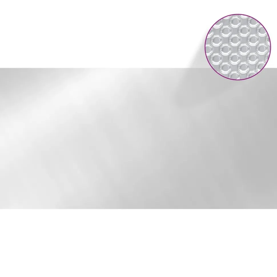 MAISON EXCLUSIVE - Couverture de piscine argenté 600x300 cm pe