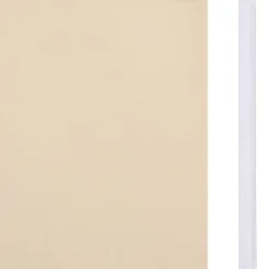 MAISON EXCLUSIVE - Écran d'intimité de jardin pvc 35x0,19 m crème