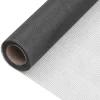 MAISON EXCLUSIVE - Écran en treillis fibre de verre 112x2000 cm noir