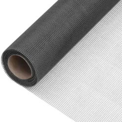 MAISON EXCLUSIVE - Écran en treillis fibre de verre 112x2000 cm noir