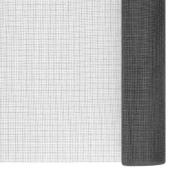 MAISON EXCLUSIVE - Écran en treillis fibre de verre 112x2000 cm noir