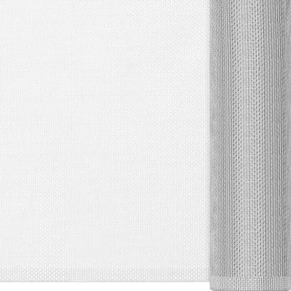 MAISON EXCLUSIVE - Écran en treillis aluminium 80x2000 cm argenté