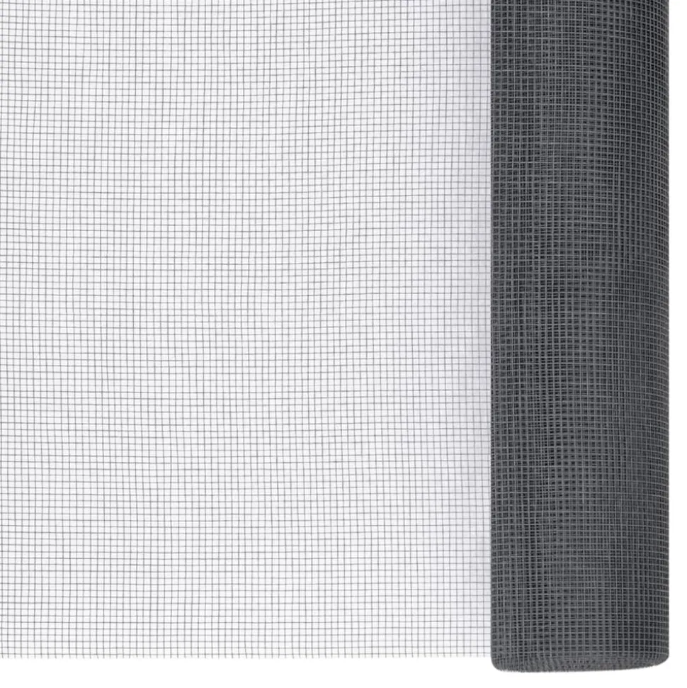 MAISON EXCLUSIVE - Écran en treillis fibre de verre 112x1000 cm gris
