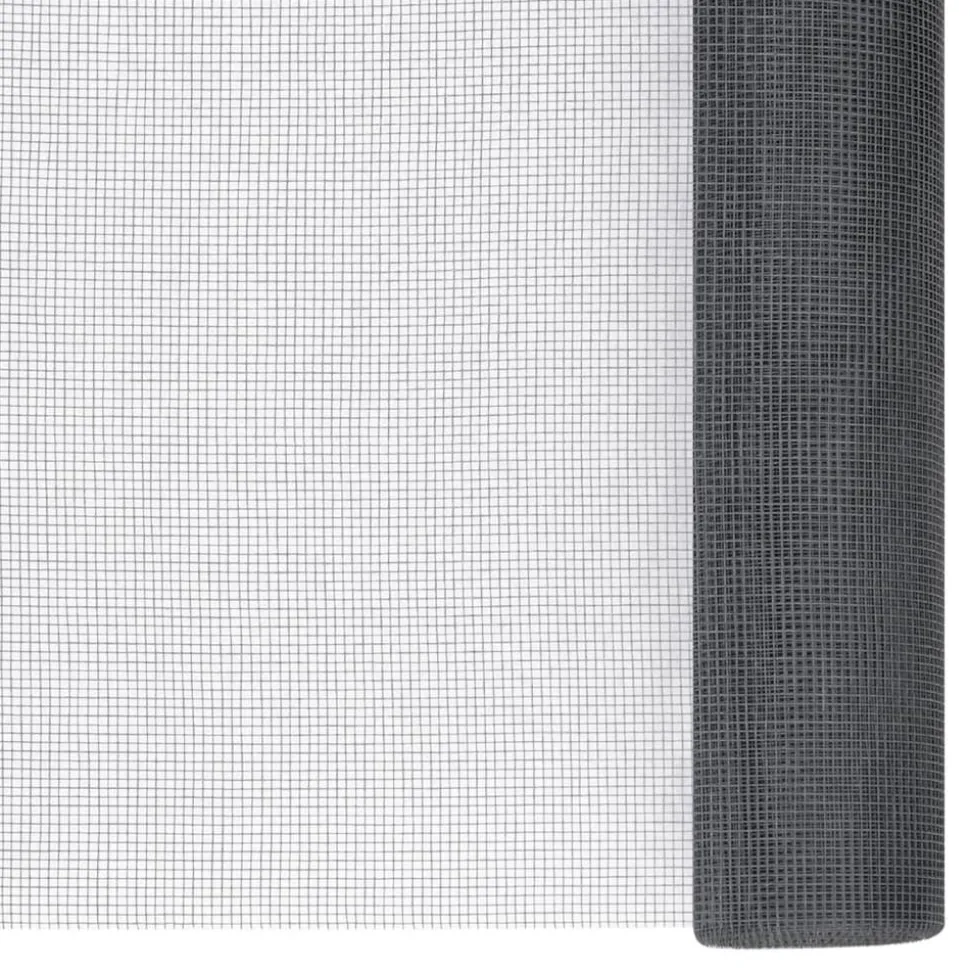 MAISON EXCLUSIVE - Écran en treillis fibre de verre 100x2000 cm gris