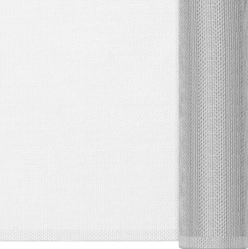 MAISON EXCLUSIVE - Écran en treillis aluminium 60x1000 cm argenté