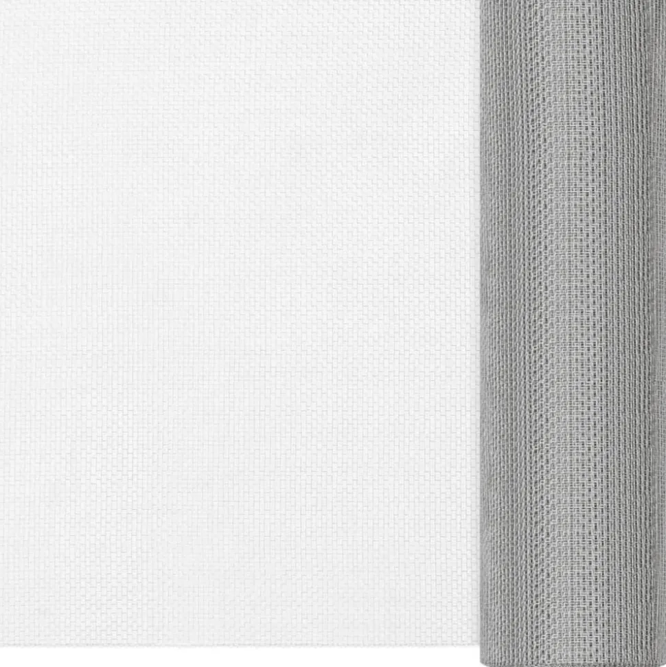 MAISON EXCLUSIVE - Écran en treillis acier inoxydable 80x2000 cm argenté